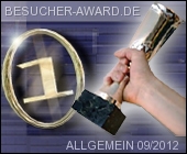 1. Platz Besucher Award in der Ksat. Allgemein am 30.09.2012